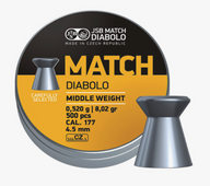 JSB - Yellow Match Diabolo - Gevär 4,50mm - 0,520g - 500 st