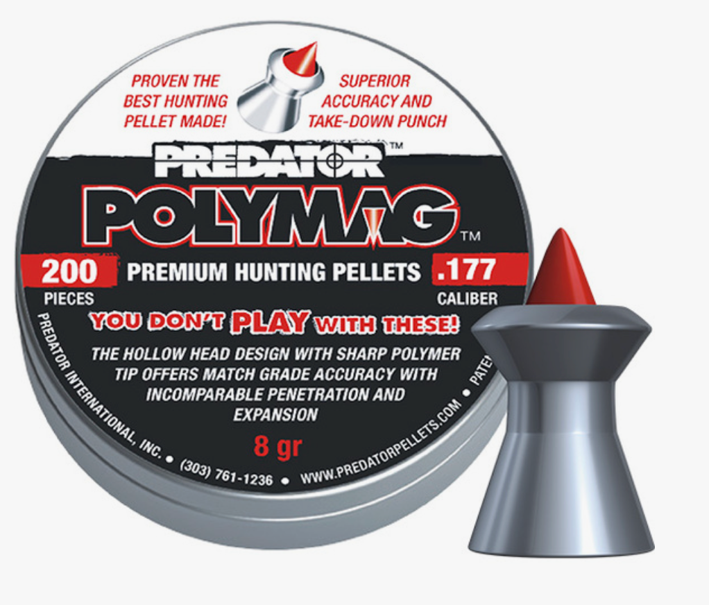 JSB - Predator Polymag, 4,50mm - 0,520g - 200 st