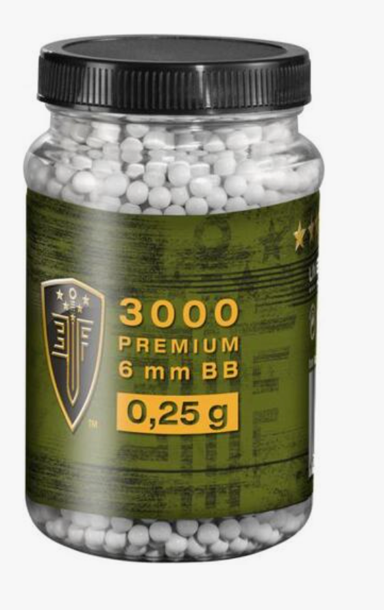 Elite Force - Premium Selection BBs 0,25g - 3000st Vit i Burk