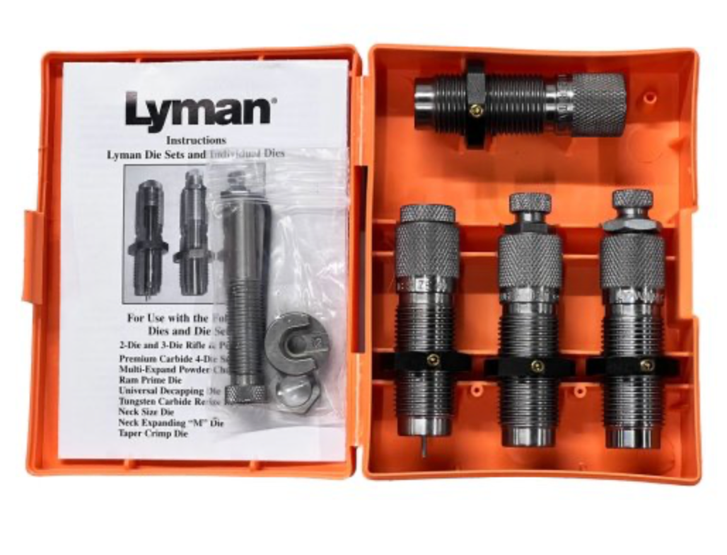 Lyman - Premium Carbide 4-Pcs Die Set - 9mm