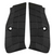 LokGrips - CZ Shadow 2 - Palm Swell Brass Gridlok Agressive - Hollow - Svart