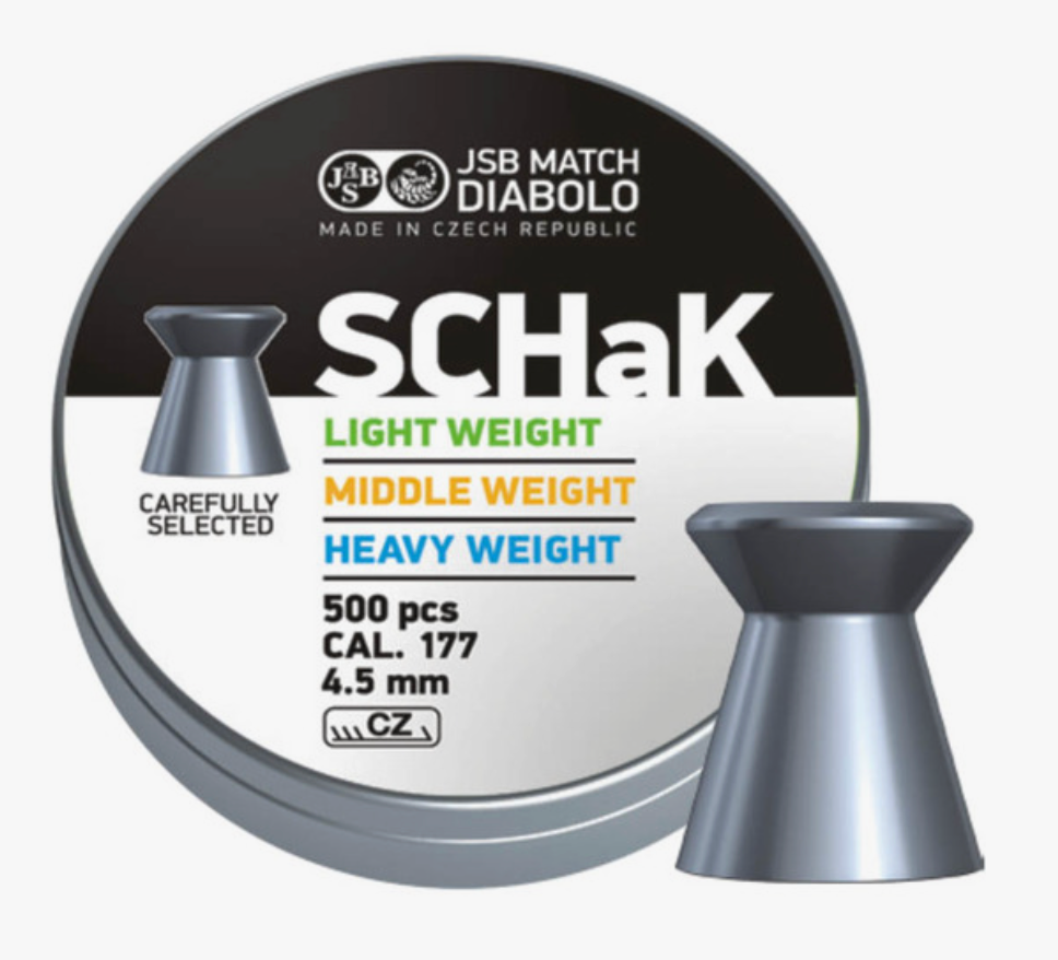 JSB - Schak - 4,50mm - 0,535g - 500st