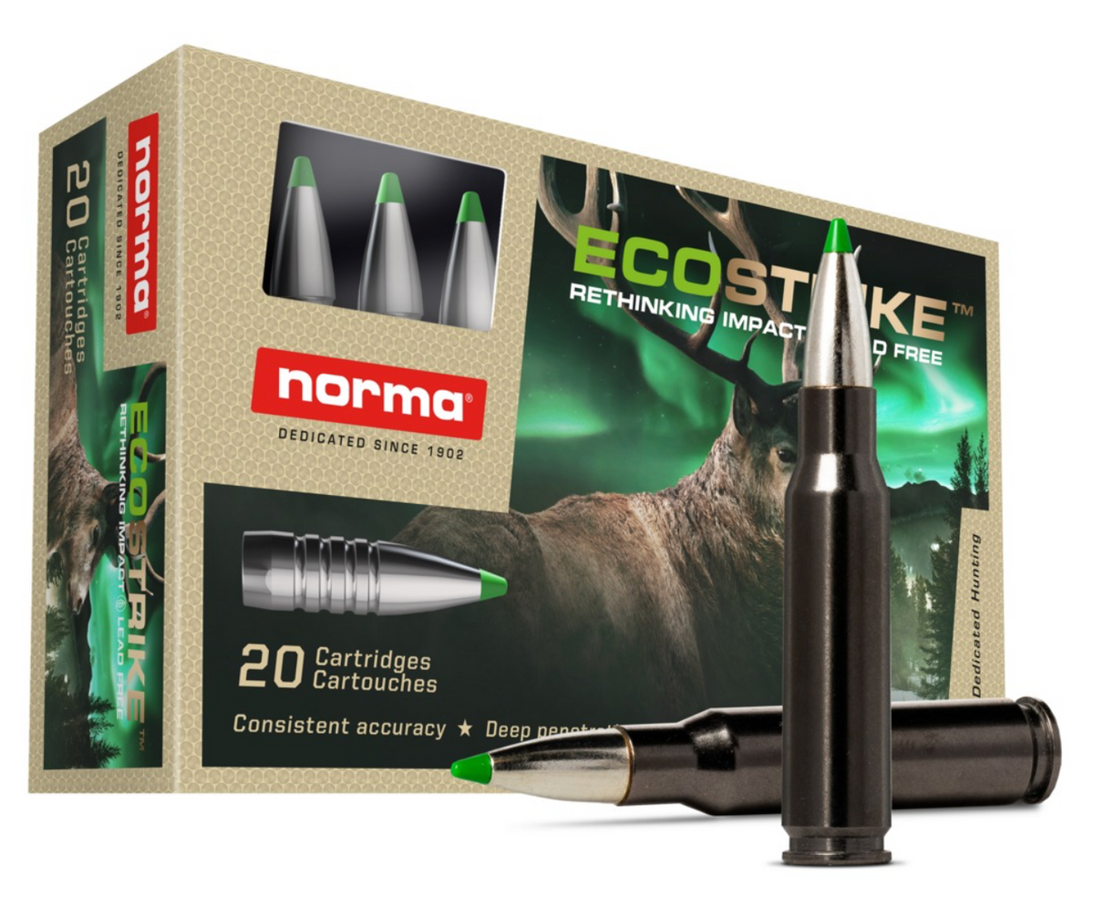 Norma - 8X57 JS - Ecostrike Silencer - 10.4g/160gr - 20/ask