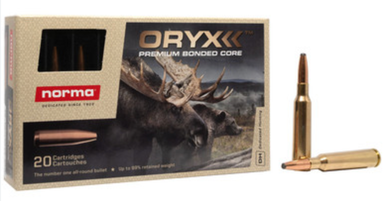 Norma - Oryx - 6.5x55 - 10,1g/156gr - 20/ask