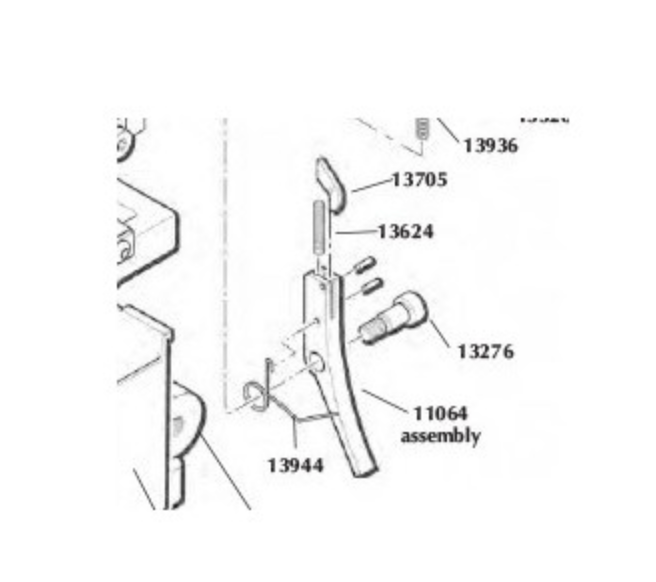 Dillon - Indexer Return Spring for Dillon Super 1050/Square Deal B - #13944