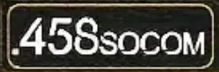 458 Socom - Sticker