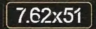 7,62 x 51 - Sticker