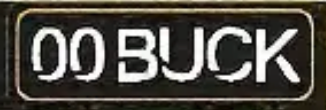 00 Buck - Sticker