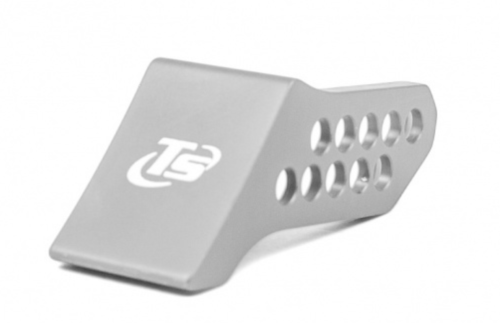 Toni System - Thumb rest, open model - 10 holes - Silver