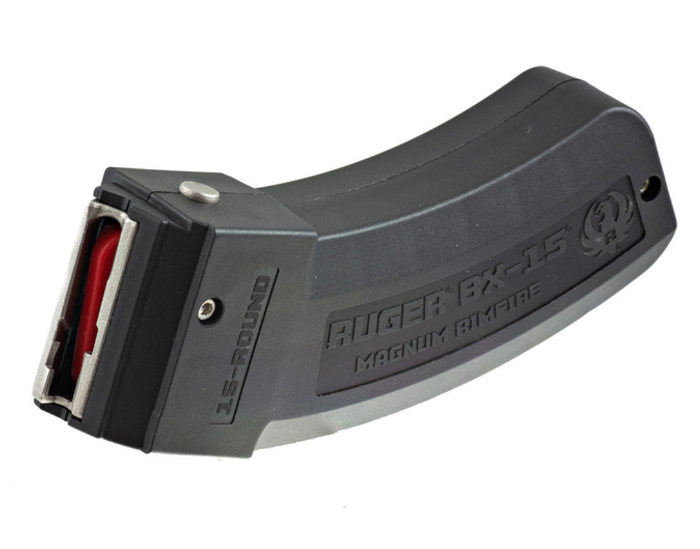 Ruger - Magasin till .17 HMR, .22 WMR - 15-skott - BX-15 Magnum