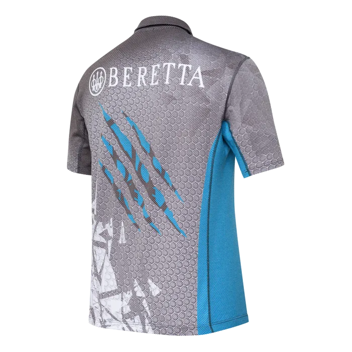Beretta - Rush Scratch Polo - Black & Blue Excell