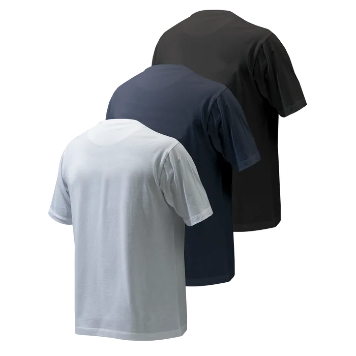 Beretta - Set of 3 Corporate T-Shirts - BlueTotal Eclipse & Black & White