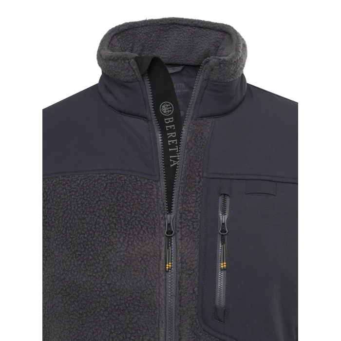Beretta - Halifax Sherpa Fleece Jacket - Ebony