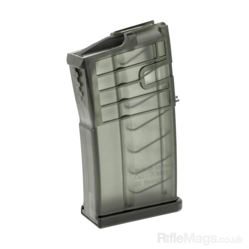 Heckler & Koch - MR308/417 Magasin - 20ptr - Svart
