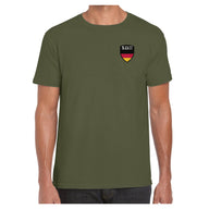 5.11 Shield S/S Tee Germany T-shirt i Military Grn med sköldmotiv