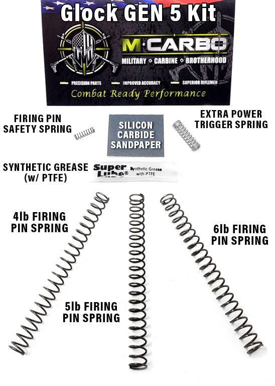 M-Carbo - Glock Trigger Spring Kit - Gen 5