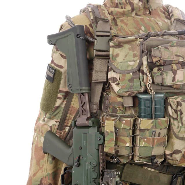 Snigel -  Rifle Sling w Attachment  -09 - Grey