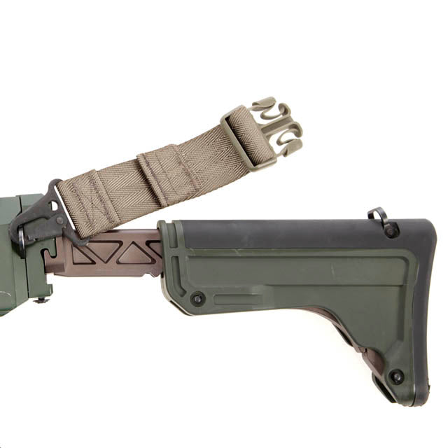 Snigel -  Rifle Sling w Attachment  -09 - Grey
