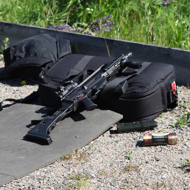 Snigel -  34×64 cm Dual Weapon Bag -11 - Black