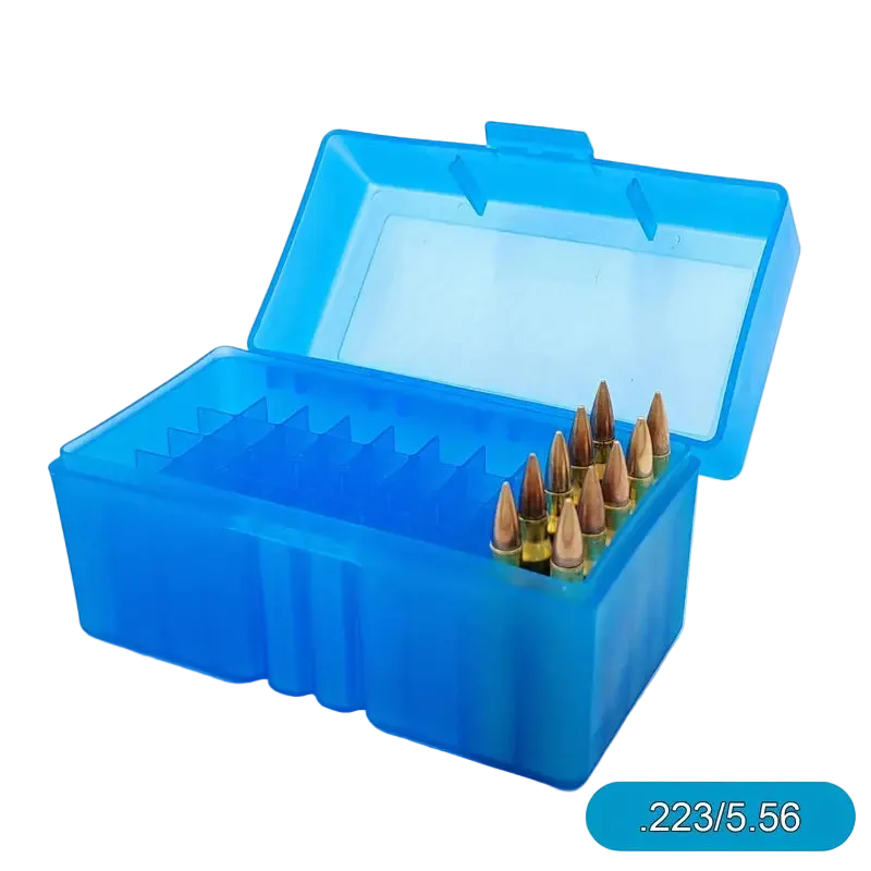 RangeMaster - Ammo Box - .223 - 50 rounds - Blå