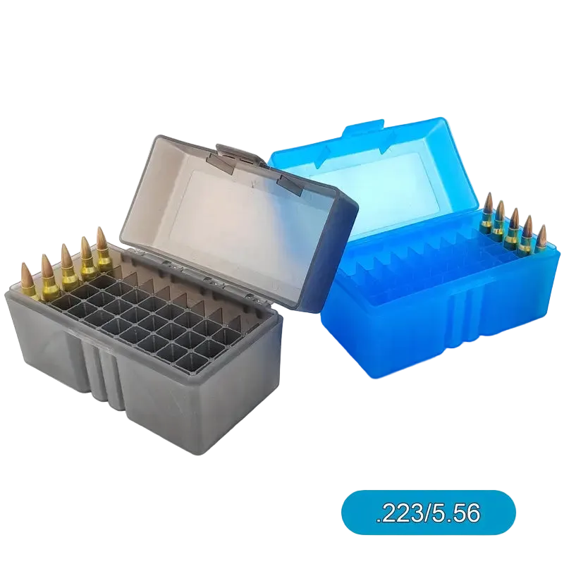 RangeMaster - Ammo Box - .223 - 50 rounds - Blå