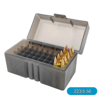 RangeMaster - Ammo Box - .223 - 50 rounds - Grå