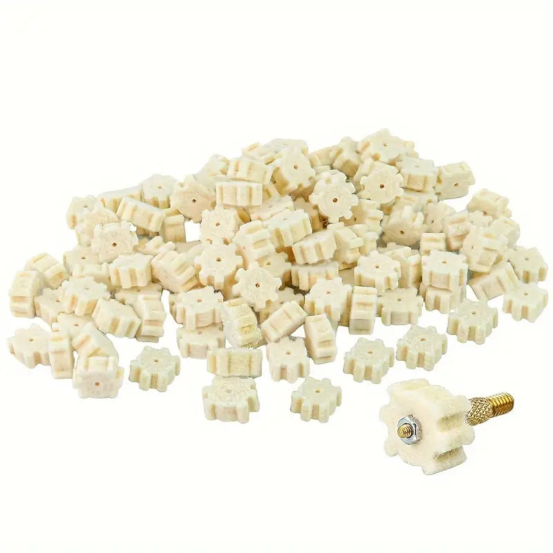 Wool Star Chamber Cleaning Pads - 5 pack