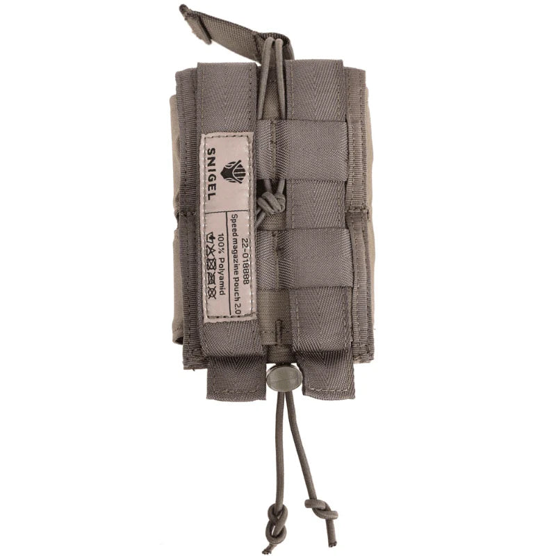 Snigel - Speed Magazine Pouch 2.0 - Grey