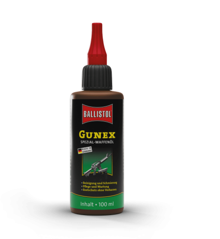 Ballistol - Gunex - 100ml - droppkork - vapenolja