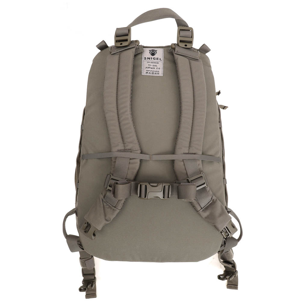 Snigel - 15-20L All pack 2.0 - Grey