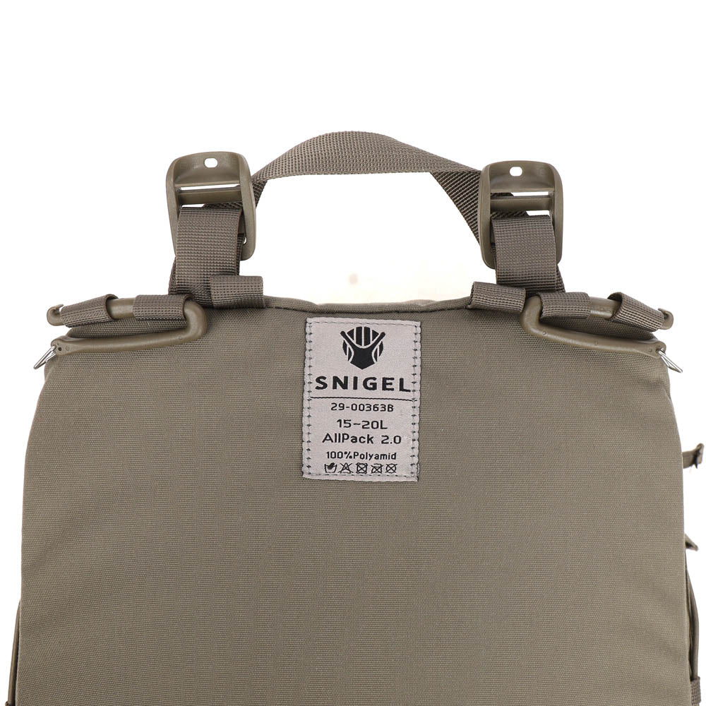 Snigel - 15-20L All pack 2.0 - Grey