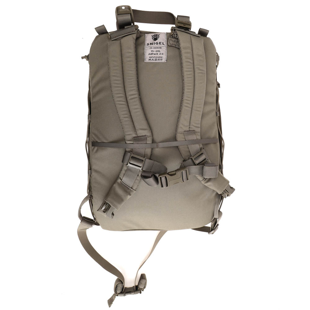 Snigel - 15-20L All pack 2.0 - Grey