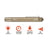 5.11 - EDC PL2AAA Flashlight - Sandstone (328)