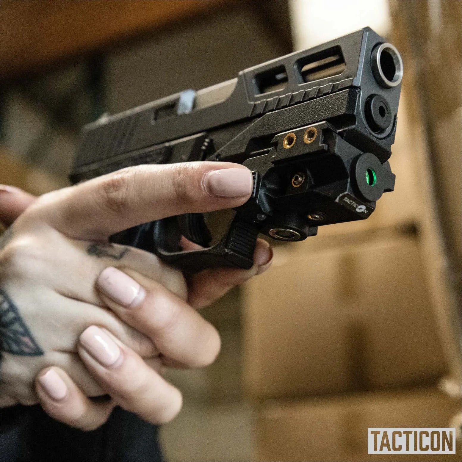 Tacticon - BattleBeam V1 Laser Sight | Pistol & Rifle - Blue