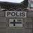 Snigel - POLIS märke, Litet -12 - 9,5x2,5 cm