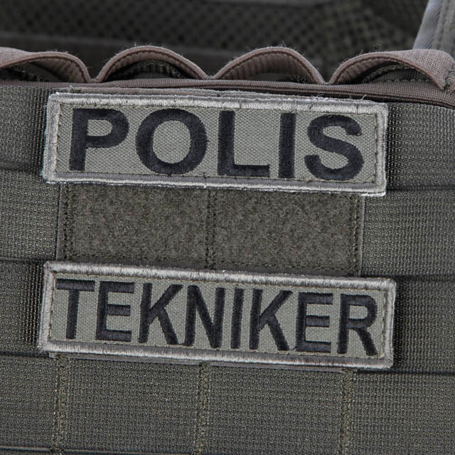 Snigel - POLIS märke, Litet -12 - 9,5x2,5 cm
