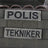 Snigel - POLIS märke, Litet -12 - 9,5x2,5 cm