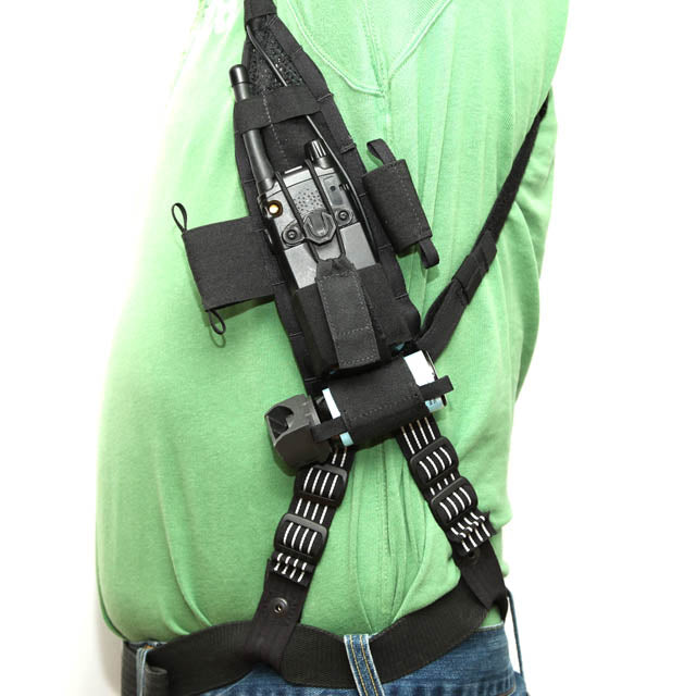 Snigel - Single side covert equipment harness -11 - Black