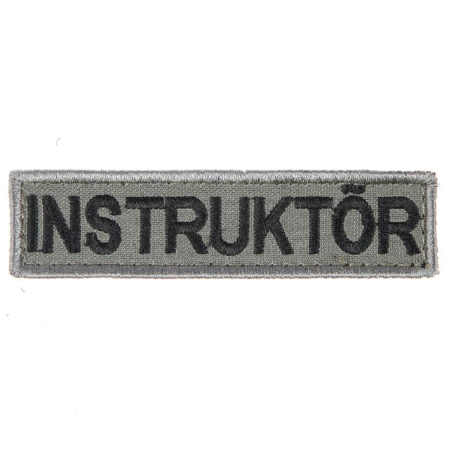 Snigel - Instruktor patch, small set -12