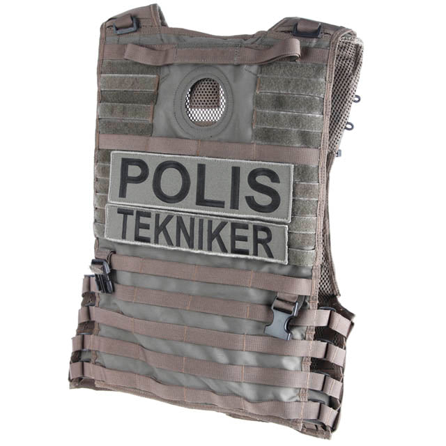Snigel - POLIS märke, Stort -12 - 260 x 70 mm