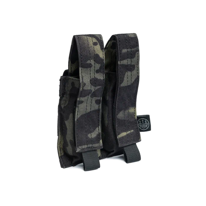 Beretta - Grip-Tac MOLLE Double Pistol Mag Pouch - MultiCam Black