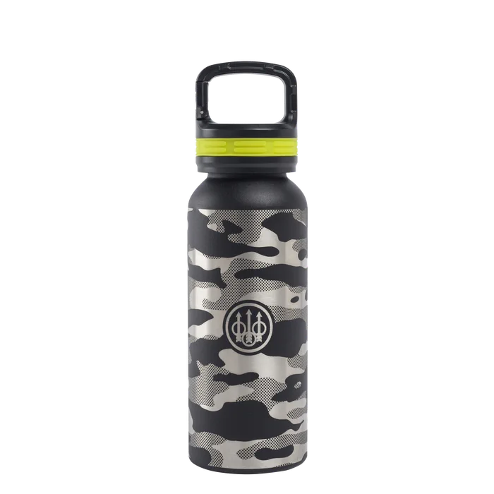 Beretta - Water Bottle 16oz - Black Camo