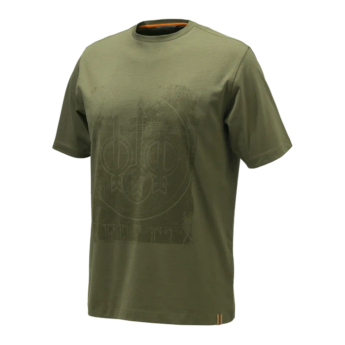 Beretta - Logo T-shirt - Dark Olive