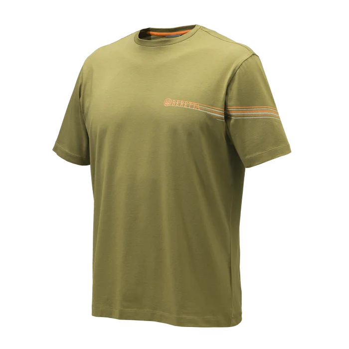 Beretta - Lines T-shirt - Dark Earth Flat