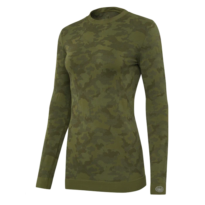 Beretta - LeSaut Woman's Sweater - Green Camouflage