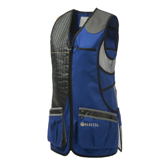 Beretta - Sporting Vest Woman - Blu Royal & Grey