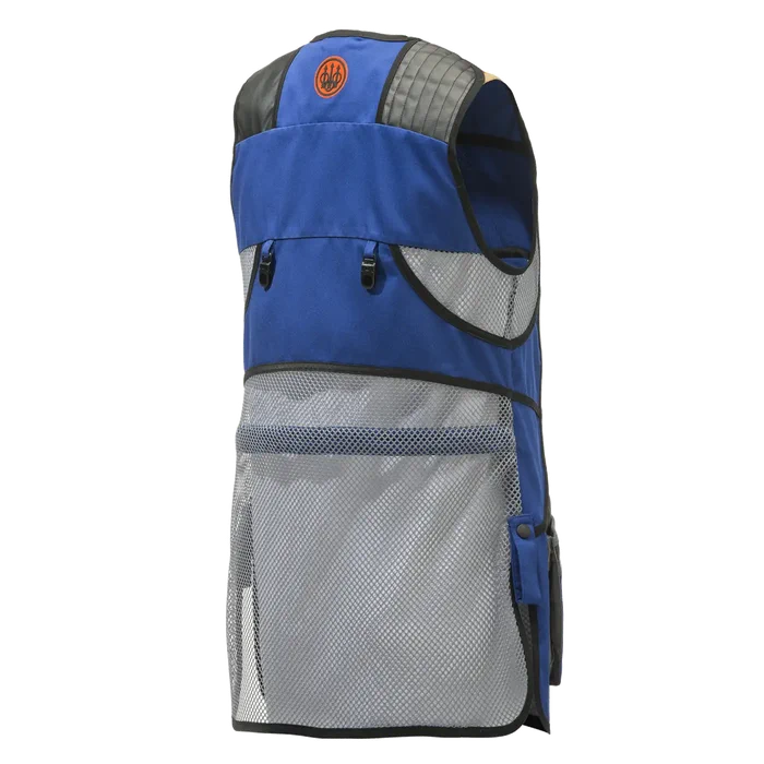 Beretta - Sporting Vest Woman - Blu Royal & Grey