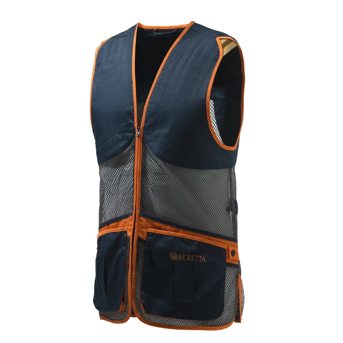 Beretta - Full Mesh Vest - Blue total eclipse & Grey
