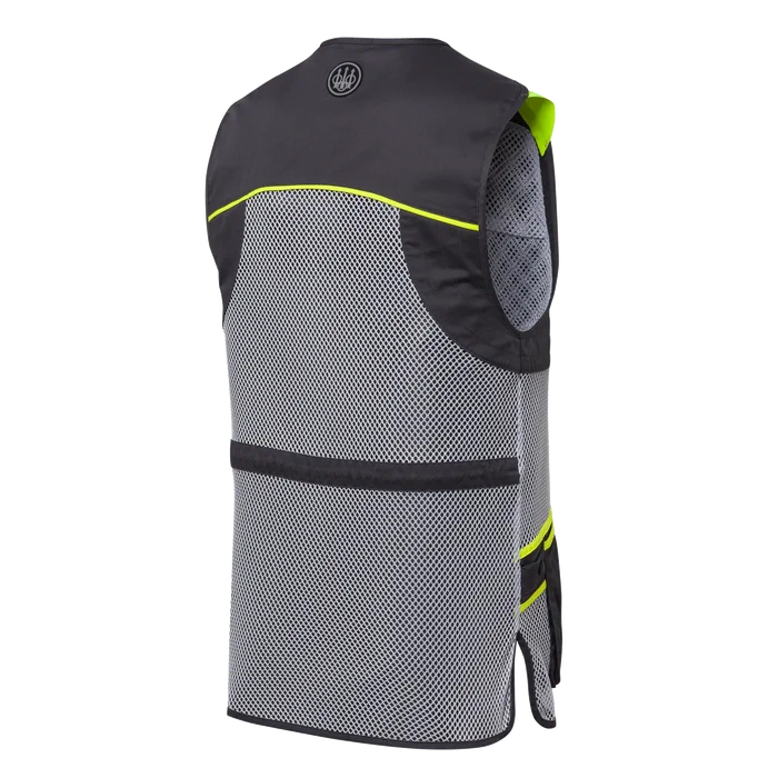 Beretta - Full Mesh Vest - Ebony & ice grey