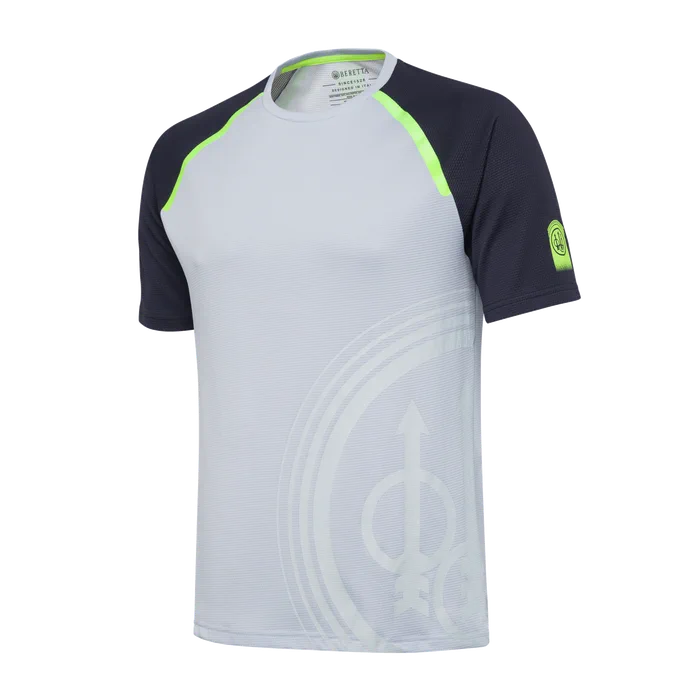 Beretta - Roundneck Logo T-Shirt - Ice Grey